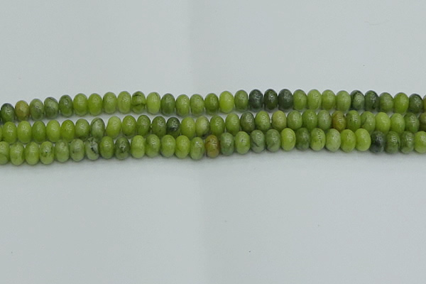 CRB2836 15.5 inches 5*8mm rondelle Chinese chrysoprase beads