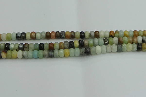 CRB2876 15.5 inches 5*8mm rondelle amazonite beads wholesale