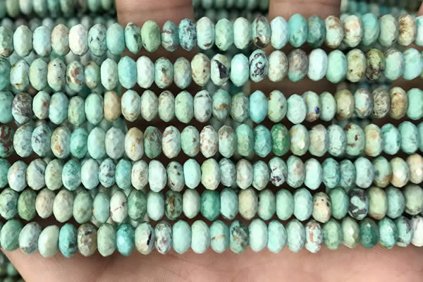 CRB3215 15.5 inches 3.5*6mm faceted rondelle chrysotine beads