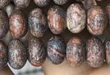 CRB4074 15.5 inches 5*8mm rondelle leopard skin jasper beads wholesale