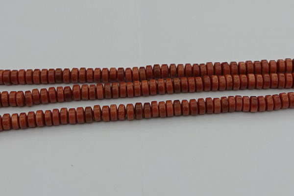 CRB421 15.5 inches 5*8mm rondelle goldstone beads wholesale