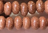 CRB5316 15.5 inches 4*6mm rondelle goldstone beads wholesale