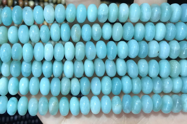 CRB5332 15.5 inches 5*8mm rondelle Chinese amazonite beads
