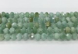 CRB5650 15.5 inches 5*8mm-6*10mm faceted rondelle jade beads wholesale