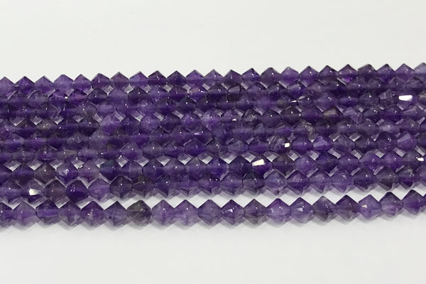 CRB5690 15 inches 4*4mm amethyst beads wholesale