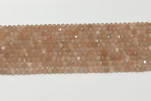 CRB5693 15 inches 4*4mm moonstone beads wholesale