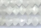 CRB5741 15 inches 2*3mm faceted white moonstone beads