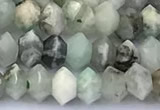 CRB5748 15 inches 2*3mm faceted emerald beads