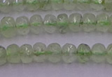 CRB723 15.5 inches 2.5*4mm faceted rondelle prehnite gemstone beads