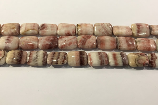 CRC1098 15.5 inches 15*20mm rectangle rhodochrosite beads