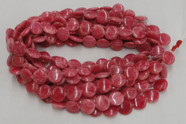 CRC11 16 inches 12mm coin rhodochrosite gemstone beads wholesale