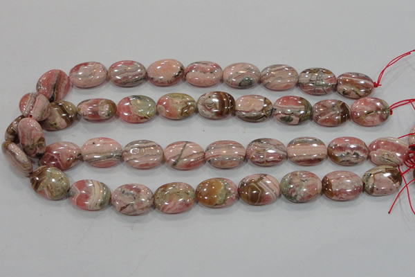 CRC113 15.5 inches 15*20mm oval natural argentina rhodochrosite beads