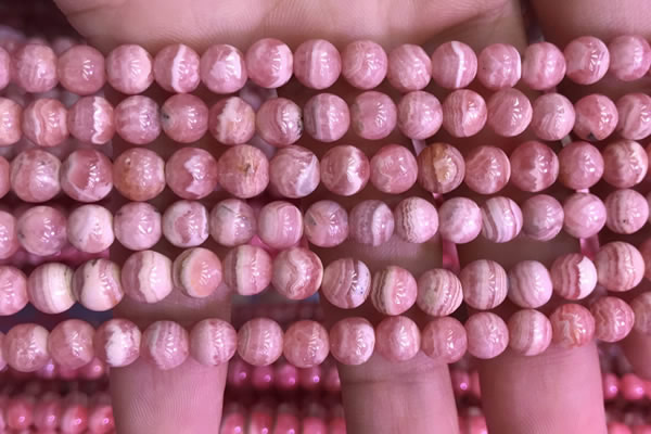 CRC1159 15.5 inches 6mm round rhodochrosite gemstone beads