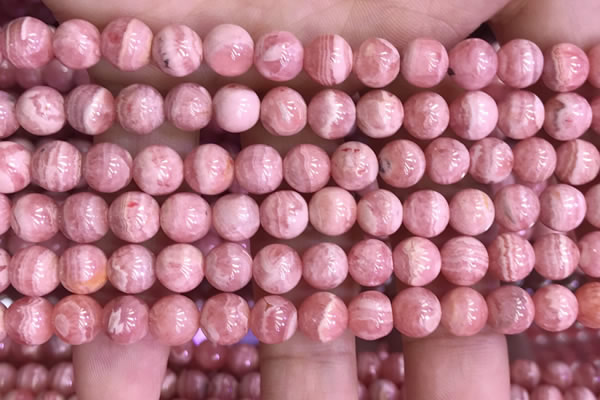 CRC1160 15.5 inches 7mm round rhodochrosite gemstone beads