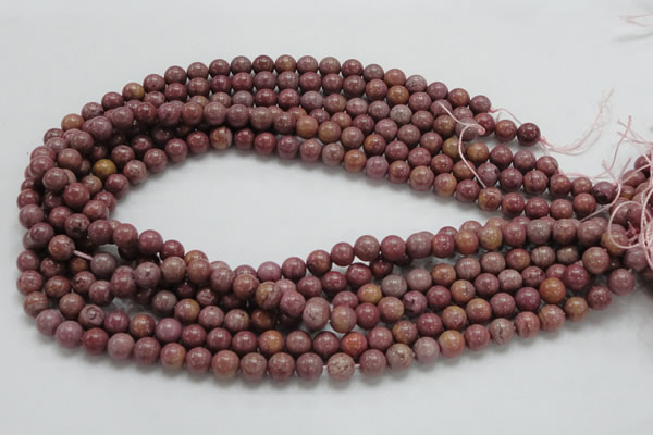 CRC52 15.5 inches 8mm round rhodochrosite gemstone beads wholesale