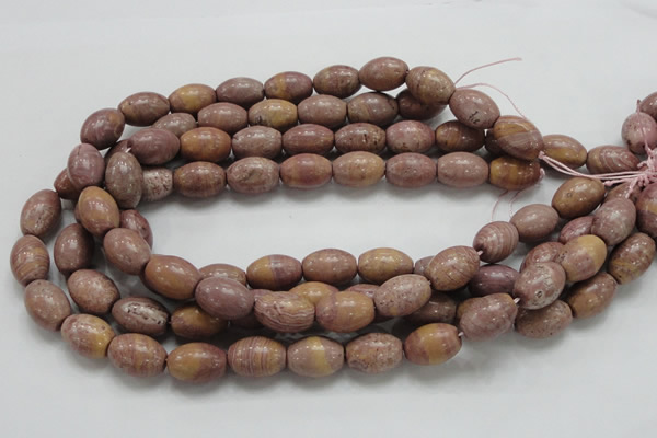 CRC67 15.5 inches 13*18mm rice rhodochrosite gemstone beads