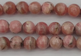 CRC755 15.5 inches 6mm round rhodochrosite beads wholesale