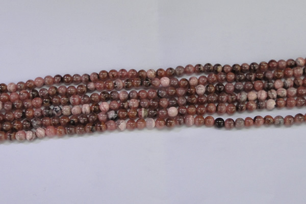 CRC912 15.5 inches 5mm round natural rhodochrosite beads