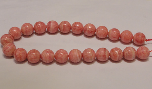 CRC92 16 inches 18mm round grade AA argentina rhodochrosite beads