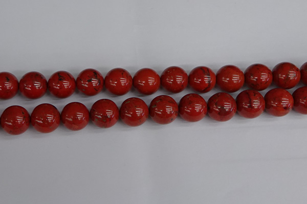 CRE315 15.5 inches 14mm round red jasper beads wholesale