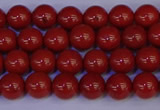 CRE321 15.5 inches 6mm round red jasper beads wholesale