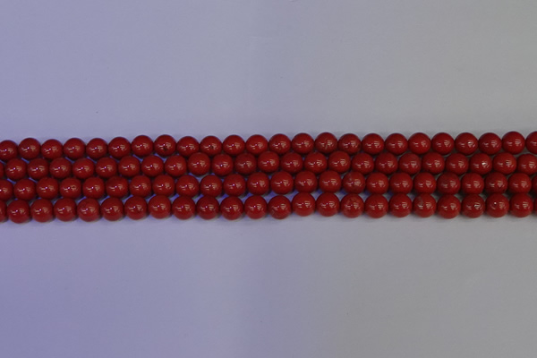 CRE321 15.5 inches 6mm round red jasper beads wholesale