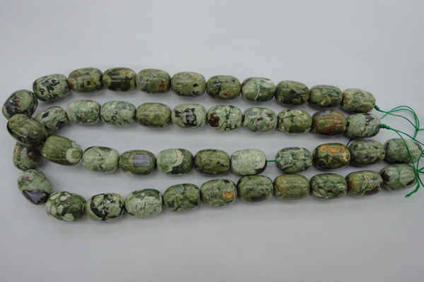 CRH127 15.5 inches 13*18mm drum rhyolite gemstone beads