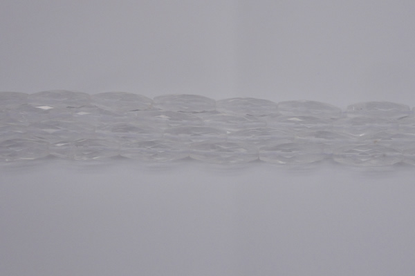 CRI01 15.5 inches 10*30mm faceted rice white crystal beads wholesale
