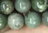 CRM203 15.5 inches 10mm round green mud jasper beads wholesale