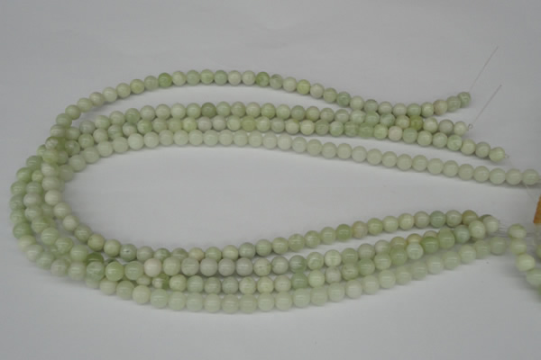 CRO04 15.5 inches 6mm round butter jade gemstone beads wholesale