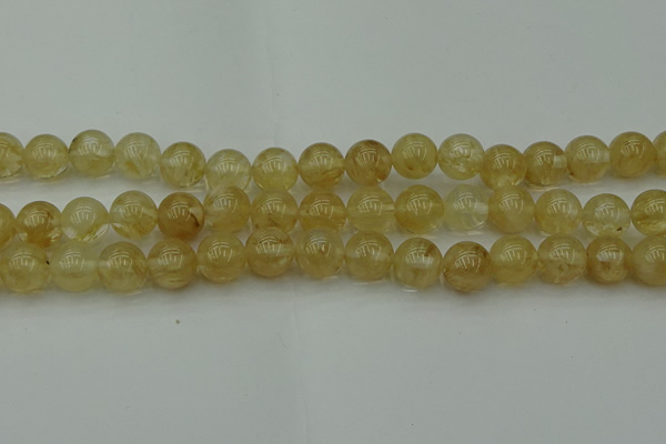 CRO1024 15.5 inches 12mm round yellow watermelon quartz beads