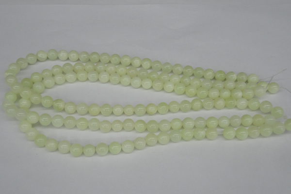 CRO110 15.5 inches 8mm round New jade beads wholesale