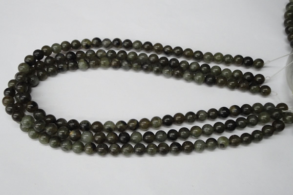 CRO119 15.5 inches 8mm round labradorite gemstone beads wholesale