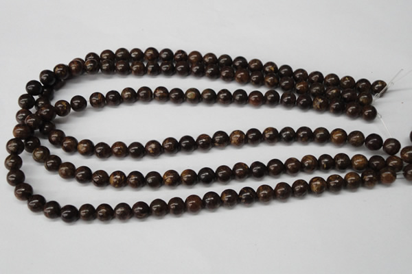 CRO124 15.5 inches 8mm round bronzite gemstone beads wholesale