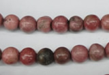CRO127 15.5 inches 8mm round rhodochrosite beads wholesale