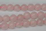 CRO145 15.5 inches 8mm round rose quartz beads wholesale