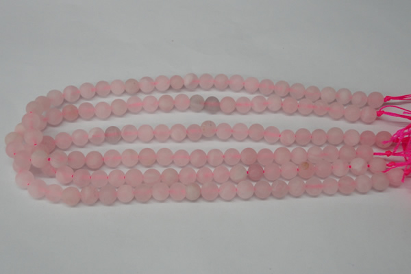 CRO146 15.5 inches 8mm round rose quartz beads wholesale