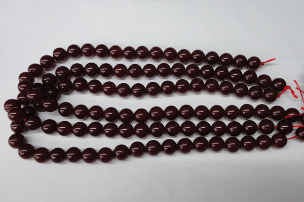 CRO208 15.5 inches 10mm round dyed candy jade beads wholesale