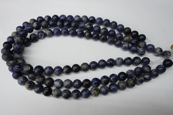 CRO231 15.5 inches 10mm round sodalite gemstone beads wholesale
