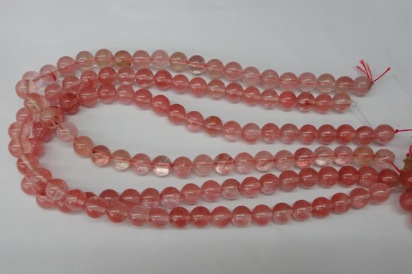 CRO253 15.5 inches 10mm round cherry quartz beads wholesale