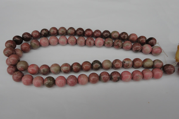 CRO285 15.5 inches 12mm round rhodochrosite beads wholesale