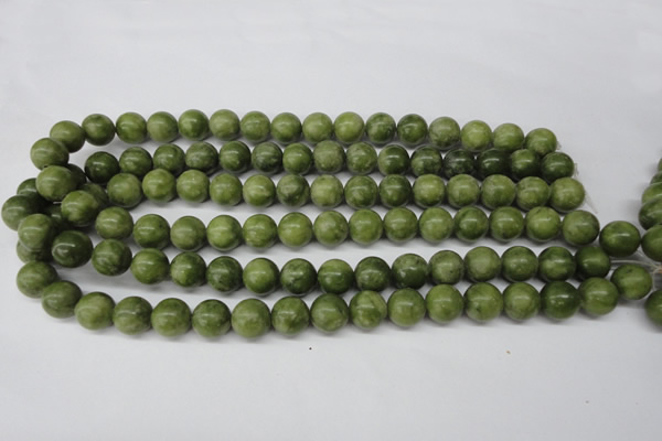 CRO293 15.5 inches 12mm round jade beads wholesale
