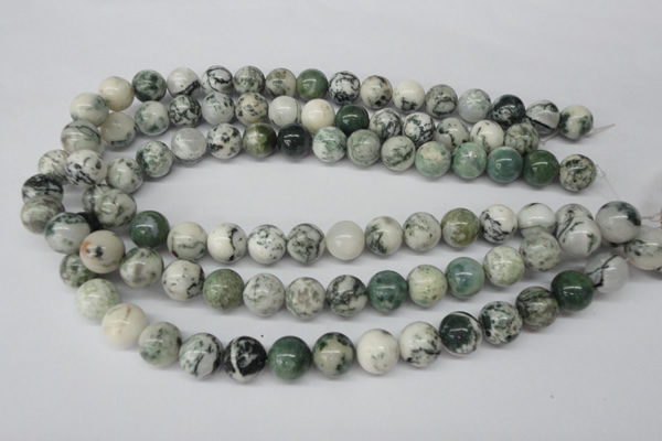 CRO300 15.5 inches 12mm round tree agate beads wholesale