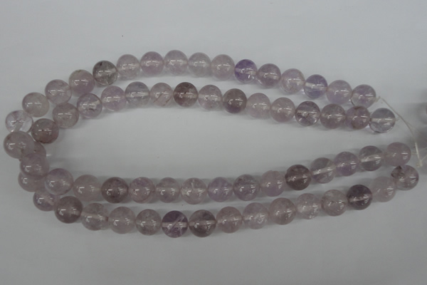 CRO335 15.5 inches 12mm round light amethyst beads wholesale