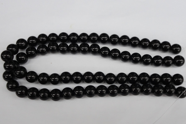 CRO353 15.5 inches 12mm round blackstone beads wholesale