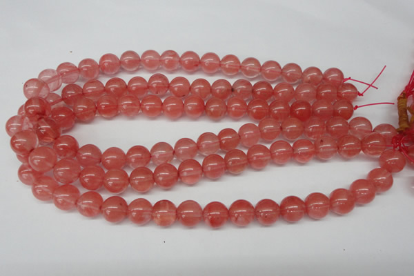 CRO369 15.5 inches 12mm round cherry quartz beads wholesale