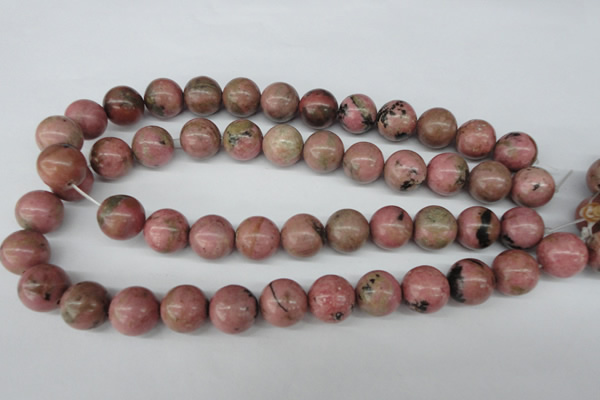 CRO427 15.5 inches 16mm round rhodochrosite beads wholesale