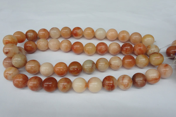 CRO432 15.5 inches 16mm round mixed aventurine beads wholesale