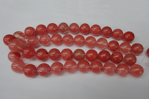 CRO499 15.5 inches 18mm round cherry quartz beads wholesale