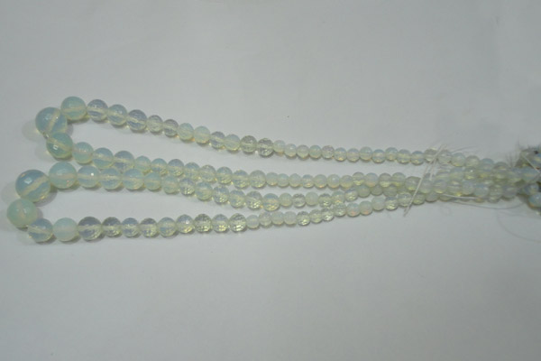 CRO744 15.5 inches 6mm – 14mm faceted round opal beads